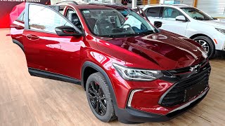 First Look Chevrolet tracker 2023 10L SUV 5 Seat  Dark Red Color  Interior and Exterior [upl. by Htebzile63]