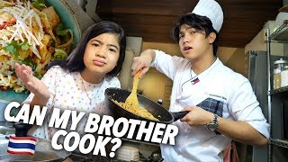 CAN MY BROTHER COOK  Ranz and Niana [upl. by Kitarp377]