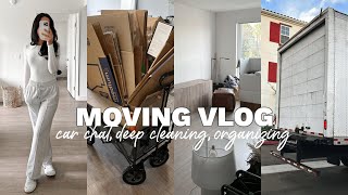 VLOG Moving Car Chat Deep Cleaning Organizing  Marie Jay [upl. by Tamera]