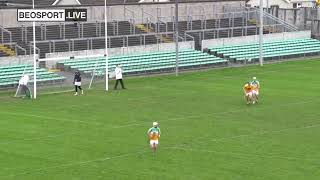 ULSTER SCOT NEIL MCMANUS POINTS FOR ANTRIM V OFFALY  2022 WALSH CUP HURLING [upl. by Llerraf]