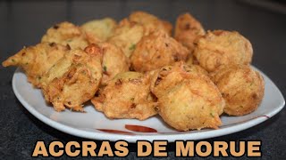 COMMENT FAIRE DES ACCRAS DE MORUE recette antllaise  Prezk facile [upl. by Ecnar657]