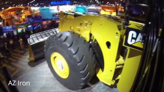 CAT 994K Wheel Loader at MINExpo 2016 [upl. by Hyacinthie]