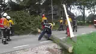 blusgroep Wognum uit voor stormschade [upl. by Naesar]