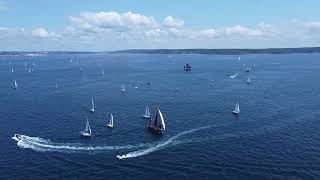 Blue Trout 60ft 1937 sailing boat at Brest international maritime festival [upl. by Nirrak331]