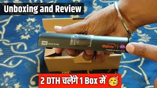 Dish TV DV5710 HD Unboxing and Review in Hindi 🔥 Dish TV HD [upl. by Robinia]