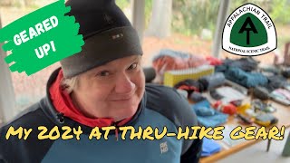 My 2024 Appalachian Trail ThruHike Gear [upl. by Narak]