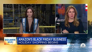 This years Black Friday was our biggest ever in company history says Amazons Beryl Tomay [upl. by Anerehs867]