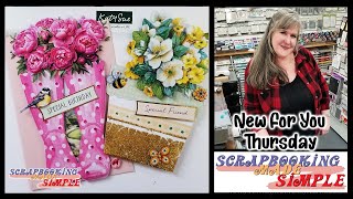 New 4 You Thursday featuring Katy Sue Lovely easy peasy Card Kits that will make you smile [upl. by Currier]