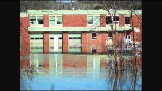 Perth Andover Flood Largest Flood In History [upl. by Harhay]