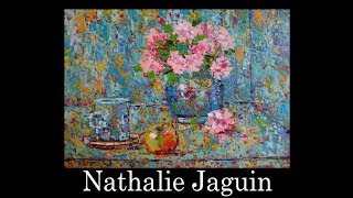 quotMillefiori still life 2quot palette knife oil painting by Nathalie JAGUIN [upl. by Cecilla]