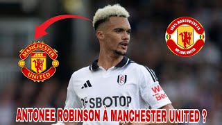 Antonee Robinson sur la liste de Manchester United Bruno Fernandes en méforme Onana en forme [upl. by Darce]