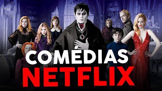 6 FILMES DE COMÉDIA NA NETFLIX para ver em 2021 [upl. by Ardnuassac]