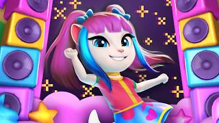 Dancing Like a Superstar ✨🪩 My Talking Angela 2 Gameplay [upl. by Air666]