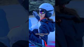 Une journée au ski avec nous shortvideo merefille short [upl. by Ozner643]