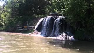 Niobrara National Scenic River  Small Waterfalls [upl. by Annaet112]