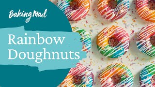 How to Make Rainbow Doughnuts [upl. by Timus]