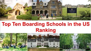 Top 10 Boarding Schools in the USA New Ranking  Forbes Best Boarding Schools [upl. by Trilbie]