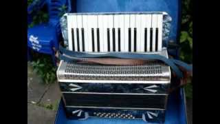 Old Vintage 1930S German Pietro Piano Accordian In Case [upl. by Anirtep]