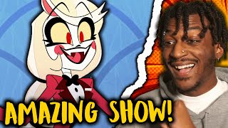 ITS BETTER THAN I THOUGHT  Hazbin Hotel Episode 1 REACTION [upl. by Hedvige653]