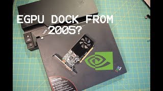 Lenovo Thinkpad PCIe GPU Docking Station 250310U  First Look [upl. by Puduns]