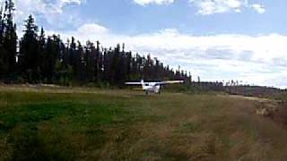 Cessna 206 Reliance Airways Bush strip take off east [upl. by Sankey]