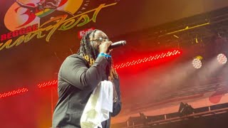 Jahvinchi Mash Up Reggae Sumfest a Great Performance Proved to be The World Singer [upl. by Tilly100]