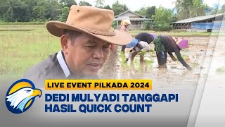 LIVE EVENT  Tanggapi Hasil Quick Count Dedi Mulyadi Terimakasih Untuk Warga Jabar [upl. by Laura579]