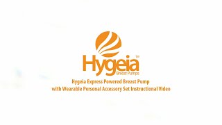 Hygeia Express Breast Pump with Wearable Cups Instructional Video [upl. by Eelyma]