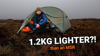 Has the MSR Elixir 2 been knocked off its pedestal Wild camping with the Fjern 2man Gökotta tent [upl. by Hayarahs433]