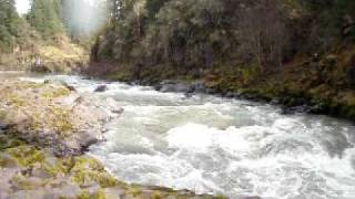 hollywood gorge toutle river 2300cfs march 2010 [upl. by Akeim]