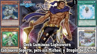 Deck LightswornLuminoso El nuevo soporte es muy bueno  YuGiOh Duel Links [upl. by Brit]