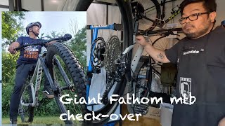 A Giant Fathom mtb checkover [upl. by Jodie707]