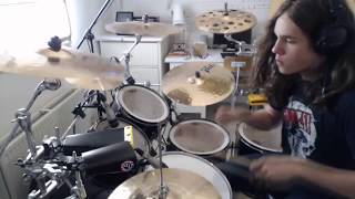 The Sweet  Ballroom Blitz  Drum cover [upl. by Eromle]