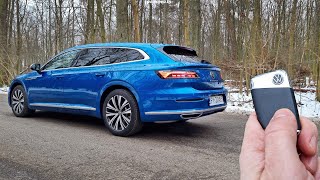 VW Arteon Shooting Brake 20 TSI 280 4MOTION DSG7 TEST Arteon Superb czy BMW Serii 5 4k [upl. by Merceer]