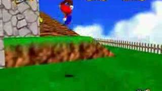 Super Mario 64 Walkthrough Fall Onto The Caged Island [upl. by Ailec]