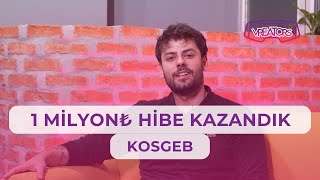 1 Milyon ₺ Hibe Kazandık  Nasıl Kosgeb Desteği Alınır  VReators girişimcilik motivasyon [upl. by Anasus]