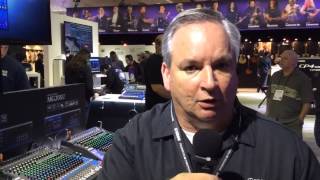 Winter NAMM 2014  Yamaha MG Series 3rd Generation Mixers [upl. by Enitsrik]