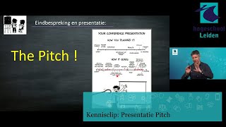 Kennisclip Presentatie van een Pitch [upl. by Melena]