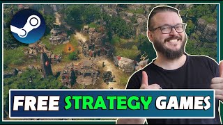 Top 13 Best FREE Strategy games on Steam 2024 Edition [upl. by Ativoj93]