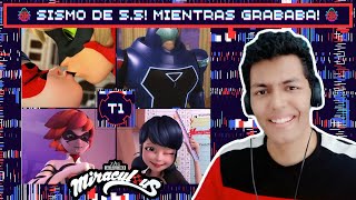 🐞 PRIMER BESO  4 CAPS  Miraculous Las Aventuras de Ladybug amp Cat Noir  T1  Reacción [upl. by Scevo]