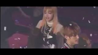 Lisa and Sehun reaction [upl. by Hannasus]