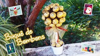 🎄 Buquê de Bombons  Bouquet of Chocolates ❄️ [upl. by Ecneret]