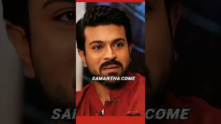 Ram charan told about Samantha 🥰😍  ramcharan samantha [upl. by Ahsaela]