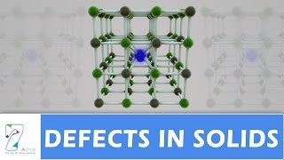 DEFECTS IN SOLIDS [upl. by Atinus700]