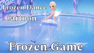 Frozen  Frozen game  Frozen Dance  Frozen dance game with partner [upl. by Raffo]