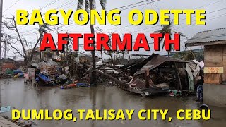 Damages of Bagyong Odette Rai in Talisay City Cebu  Raw Video of Typhoon Odette a day after [upl. by Leotie677]