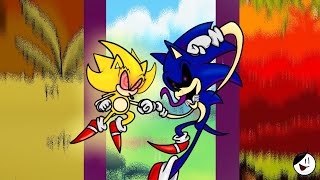 Fleetway Sonic Vs SonicEXE COMPLETE [upl. by Dorrie]