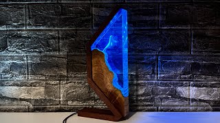 Beluga Lamp with Wood and Resin [upl. by Ydarg]