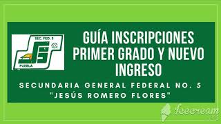 Guía inscripción PRIMER GRADO y NUEVOS INGRESOS [upl. by Tarton]