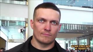 OLEKSANDR USYK quotILL FIGHT TONY BELLEW AT GOODISON PARKquot [upl. by Dorr]